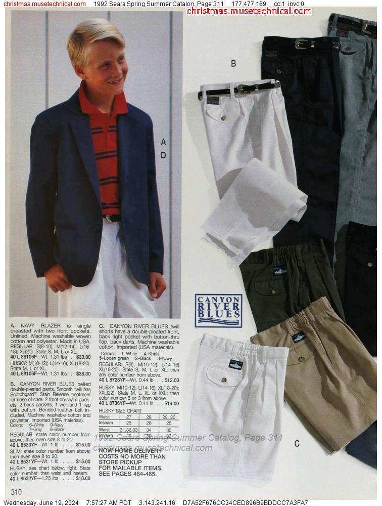 1992 Sears Spring Summer Catalog, Page 311