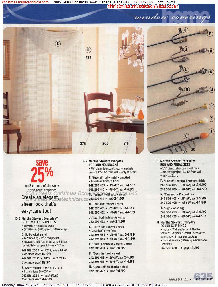 2005 Sears Christmas Book (Canada), Page 643