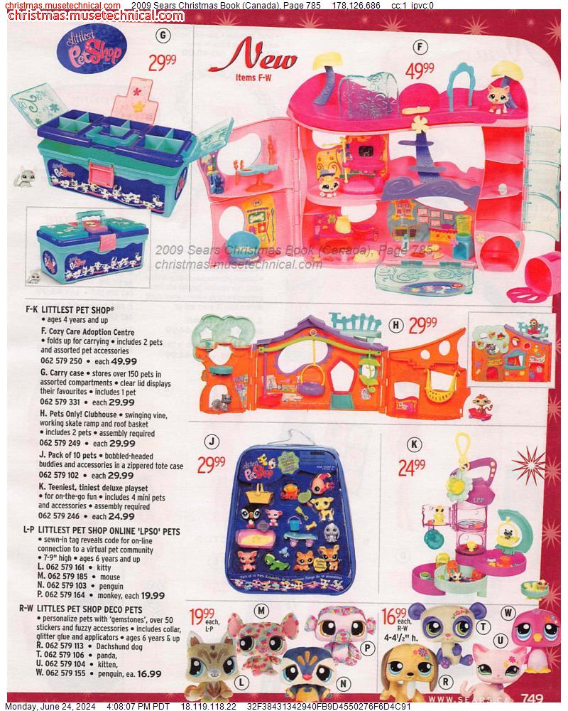 2009 Sears Christmas Book (Canada), Page 785