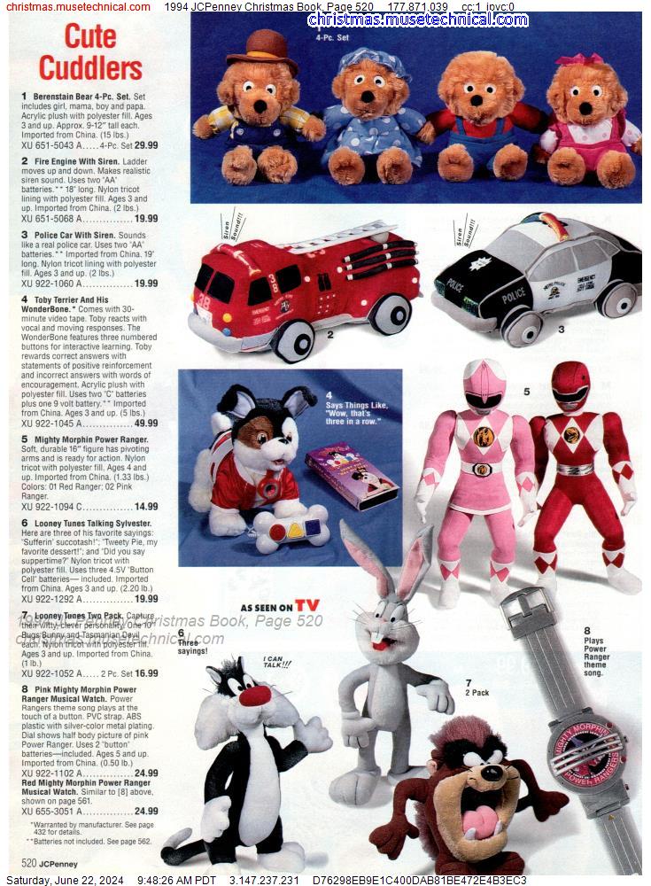 1994 JCPenney Christmas Book, Page 520