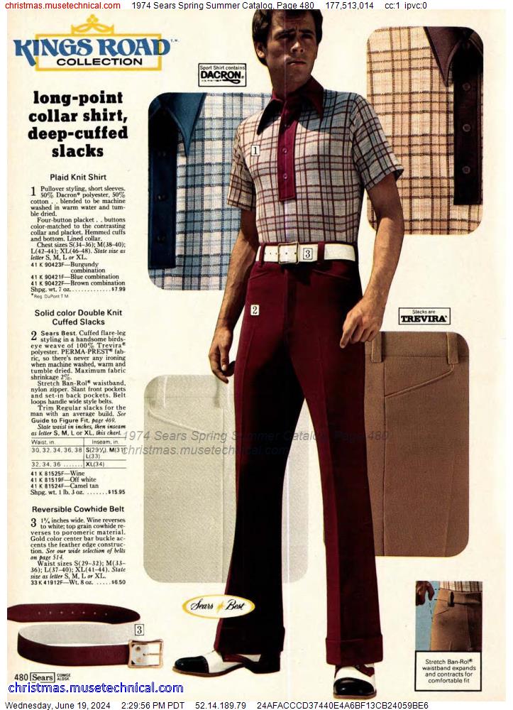 1974 Sears Spring Summer Catalog, Page 480