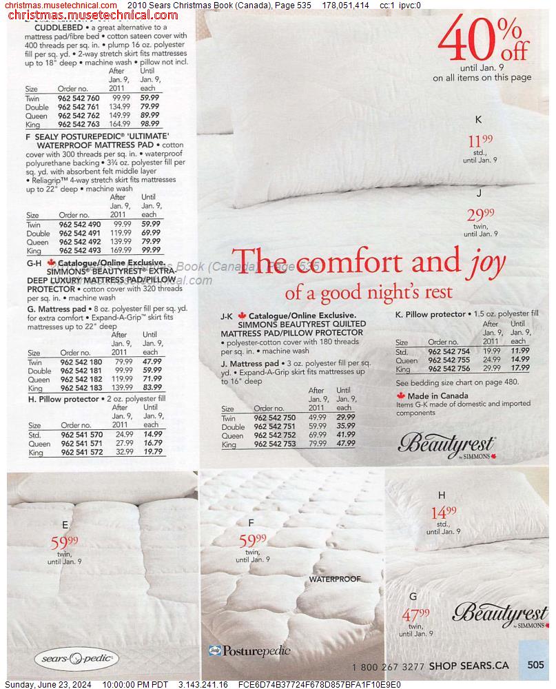 2010 Sears Christmas Book (Canada), Page 535