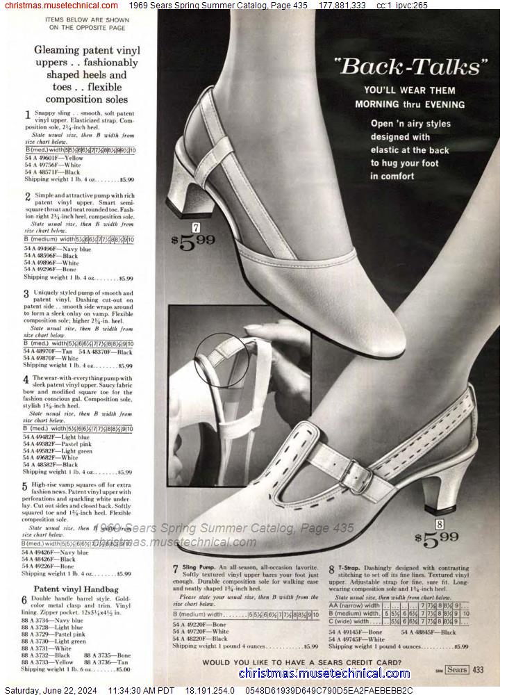 1969 Sears Spring Summer Catalog, Page 435
