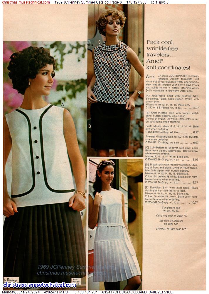 1969 JCPenney Summer Catalog, Page 6