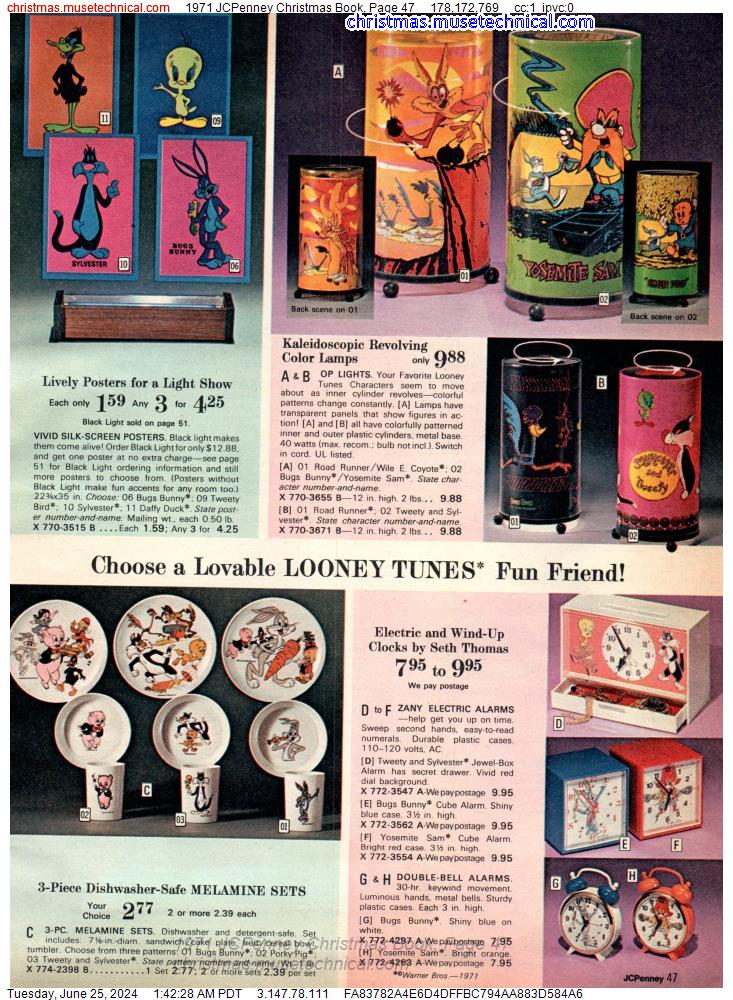 1971 JCPenney Christmas Book, Page 47