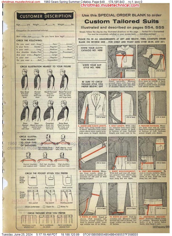 1960 Sears Spring Summer Catalog, Page 649