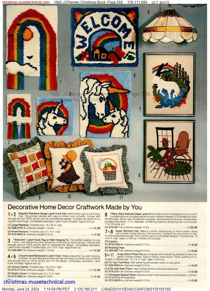 1982 JCPenney Christmas Book, Page 558