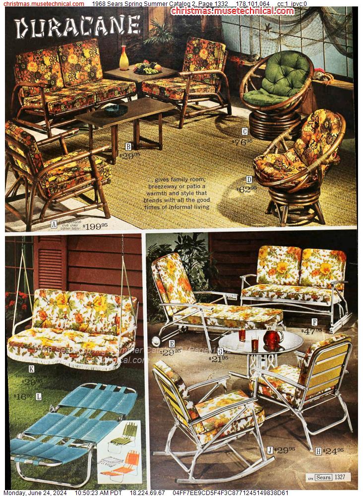 1968 Sears Spring Summer Catalog 2, Page 1332