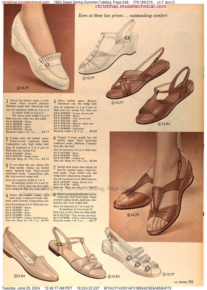1964 Sears Spring Summer Catalog, Page 248