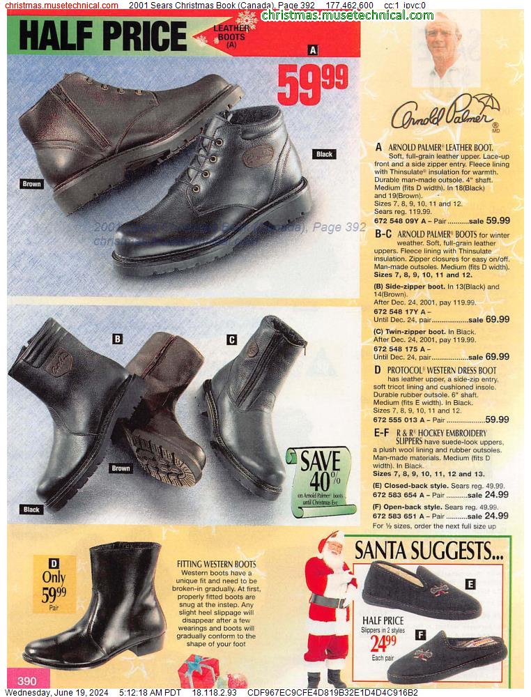 2001 Sears Christmas Book (Canada), Page 392