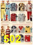 1956 Sears Fall Winter Catalog, Page 502