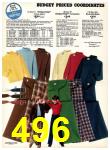 1977 Sears Fall Winter Catalog, Page 496