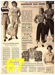 1950 Sears Spring Summer Catalog, Page 67