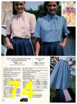 1983 Sears Spring Summer Catalog, Page 74