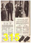 1969 Sears Fall Winter Catalog, Page 315