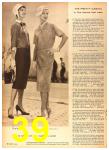 1958 Sears Spring Summer Catalog, Page 39