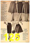 1962 Sears Fall Winter Catalog, Page 125