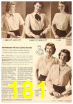 1949 Sears Spring Summer Catalog, Page 181