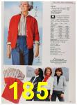 1988 Sears Fall Winter Catalog, Page 185