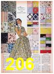 1957 Sears Spring Summer Catalog, Page 206