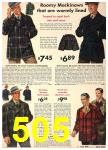 1942 Sears Fall Winter Catalog, Page 505