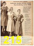 1951 Sears Fall Winter Catalog, Page 215