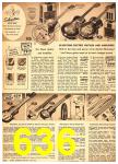 1949 Sears Spring Summer Catalog, Page 636