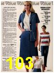 1981 Sears Spring Summer Catalog, Page 103