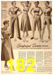 1951 Sears Spring Summer Catalog, Page 182