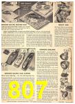 1950 Sears Spring Summer Catalog, Page 807