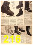 1956 Sears Fall Winter Catalog, Page 216
