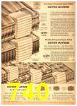 1951 Sears Fall Winter Catalog, Page 740