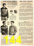 1950 Sears Fall Winter Catalog, Page 144