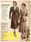 1951 Sears Fall Winter Catalog, Page 251