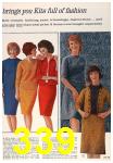 1963 Sears Fall Winter Catalog, Page 339