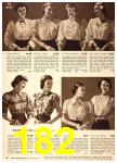 1949 Sears Spring Summer Catalog, Page 182