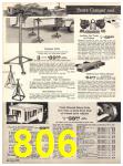 1971 Sears Fall Winter Catalog, Page 806