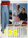 1986 Sears Spring Summer Catalog, Page 136