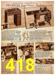 1940 Sears Spring Summer Catalog, Page 418