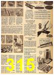 1962 Sears Fall Winter Catalog, Page 315