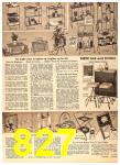1956 Sears Fall Winter Catalog, Page 827
