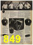 1965 Sears Fall Winter Catalog, Page 849