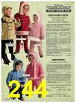 1973 Sears Fall Winter Catalog, Page 244