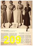 1949 Sears Spring Summer Catalog, Page 209