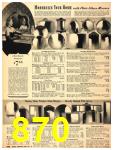 1940 Sears Fall Winter Catalog, Page 870