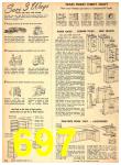 1950 Sears Fall Winter Catalog, Page 697