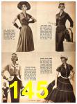 1954 Sears Spring Summer Catalog, Page 145