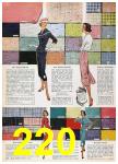 1957 Sears Spring Summer Catalog, Page 220