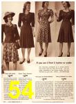 1942 Sears Spring Summer Catalog, Page 54