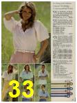 1984 Sears Spring Summer Catalog, Page 33